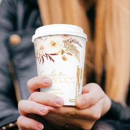 Elegant Pearls & Prosecco Vrijgezellenfeest Papieren Bekers