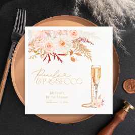 Elegant Pearls & Prosecco Vrijgezellenfeest Servet