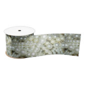 Elegant Pearls Ribbon Satijnen Lint (Spoel)