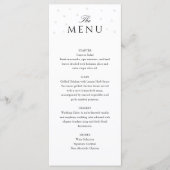 Elegant Pearls Vrijgezellenfeest Menu (Voorkant)