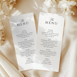Elegant Pearls Vrijgezellenfeest Menu