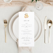 Elegant Pears Bruiloft Menu