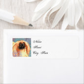 Elegant Pekingese Etiket (Insitu)