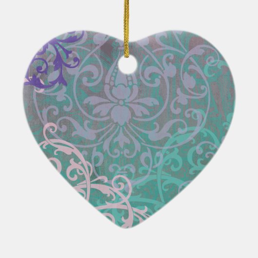 Elegant Pekingese Keramisch Ornament (Achterkant)