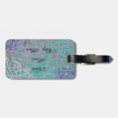 Elegant Pembroke Welsh Corgi Bagagelabel (Achterkant horizontaal)