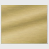 Elegant pensed Gold Kijk kunstwerk Cadeaupapier (Vlak)