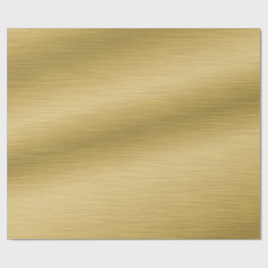 Elegant pensed Gold Kijk kunstwerk Cadeaupapier (Vlak)