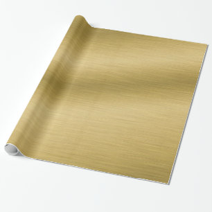 Elegant pensed Gold look Cadeaupapier
