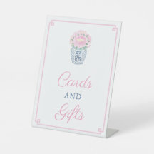 Elegant peonies roze en blauwe bruiloft kaartjes