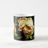 Elegant Peonies & Rozen Koffie-Mok Koffiemok (Center)