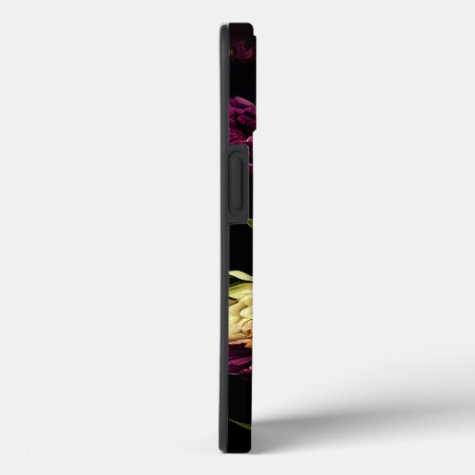 Elegant Peonies & Rozen Telefoon Case (Achterkant / Rechts)