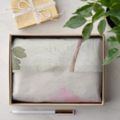 Elegant Peony Flower Butterfly Ephemera ontkoppeli Tissuepapier (Geschenk)