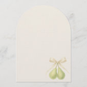 Elegant Perfect Pair Couples Shower Kaart (Achterkant)