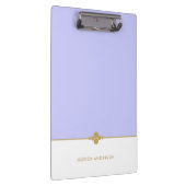 Elegant Periwinkle White Gold Specialized Klembord (Rechts)