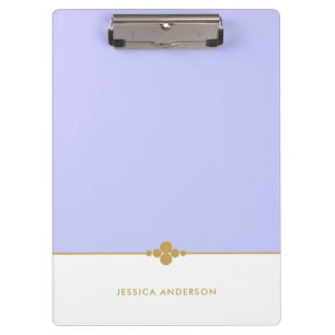 Elegant Periwinkle White Gold Specialized Klembord