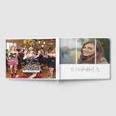 Elegant Personal Photo Bat Mitzvah Gastenboek (Volledig)