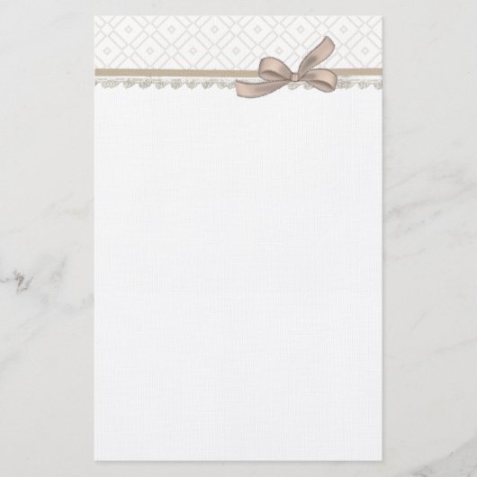 Elegant Personal Stationery Briefpapier (Voorkant)