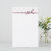 Elegant Personal Stationery Briefpapier (Staand voorkant)