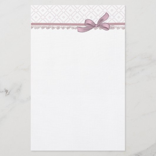 Elegant Personal Stationery Briefpapier (Voorkant)