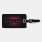 Elegant Personal Trainer Bagagelabel (Voorkant horizontaal)