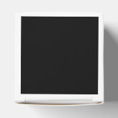 Elegant Personal Wedding Day Photo Collage Bedankdoosjes (Bovenkant)