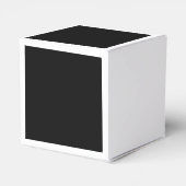 Elegant Personal Wedding Day Photo Collage Bedankdoosjes (Achterkant)