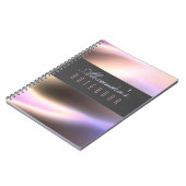 Elegant personaliseer het Notitieboek van de Naam (Linkerzijde)