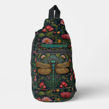 Elegant Personaliseer libel boho chic