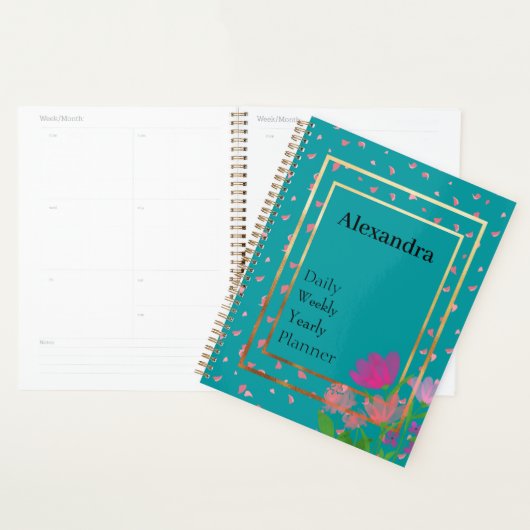 Elegant personaliseert Alexandra dagelijks om de w Planner (Display)