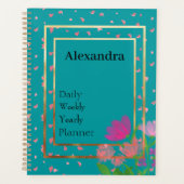Elegant personaliseert Alexandra dagelijks om de w Planner (Voorkant)