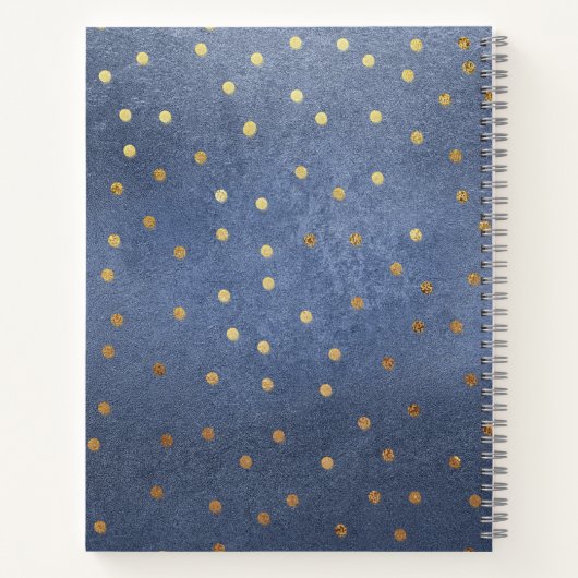 Elegant Personalize Prayer Journal Notitieboek (Achterkant)