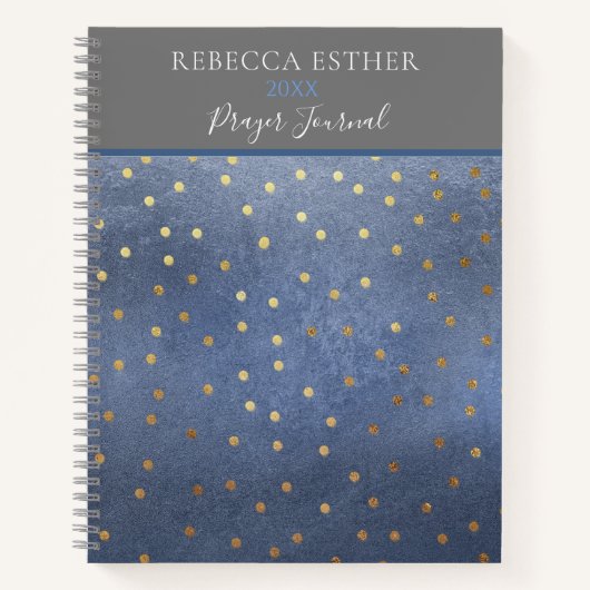 Elegant Personalize Prayer Journal Notitieboek (Voorkant)