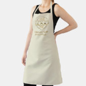 Elegant Personalized Apron Logo Custom Uniform Schort (Insitu)