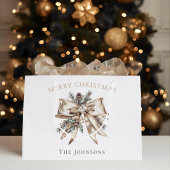 Elegant Personalized Christmas Gift Bag Groot Cadeauzakje