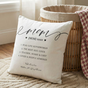 Elegant Personalized Ma Definition Keepomwille Kussen