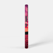 Elegant Personalized Name Dusk Sunset Water Samsung Galaxy Hoesje (Rechterkant)