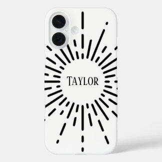 ELegant, personalized Name Newest IPHONE Cases- 16 Hoesje