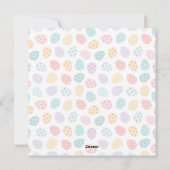 Elegant Personalized Photo Happy Easter Feestdagenkaart (Achterkant)