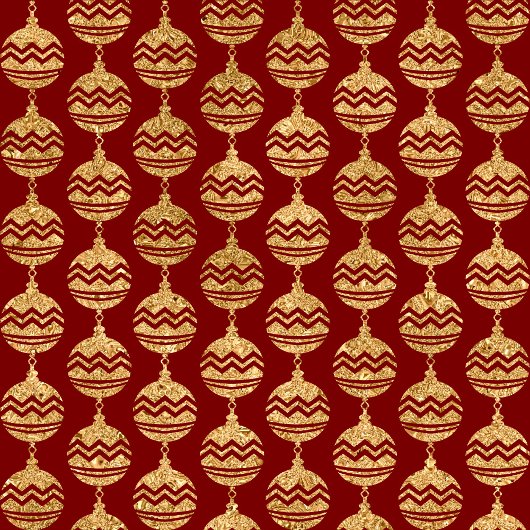 Elegant Personalized Red and Gold Gift Bag Medium Cadeauzakje