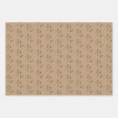 Elegant Personalized Renaissance Gothic Griffin Inpakpapier Vel (Voorkant 3)