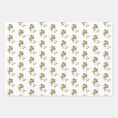 Elegant Personalized Renaissance Gothic Griffin Inpakpapier Vel (Voorkant)