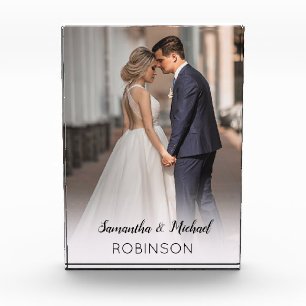 Elegant Personalized Wedding Fotoblokken