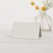Elegant Personalized Wedding Place Card – Simple Plaatskaartje (Achterkant)