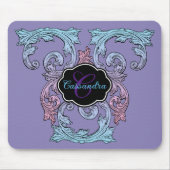 Elegant, , persoonlijk aanpasbaar  Victoriaans Muismat (Voorkant)