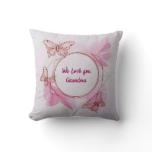 Elegant Persoonlijk bericht monogram bloemenvlinde