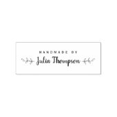 Elegant Persoonlijk Handgemaakt Door Rubberstempel (Afrduk)