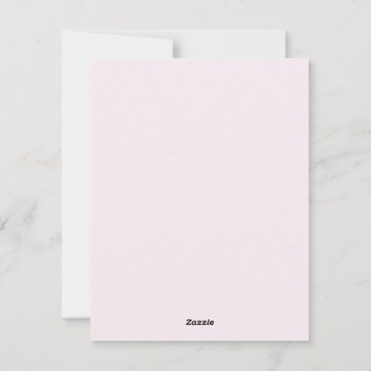 Elegant, persoonlijk, Happy Easter Day Holid Feestdagenkaart (Achterkant)