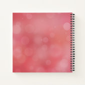 Elegant Persoonlijk Happy Moederdag Guestbook Notitieboek (Achterkant)