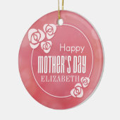 Elegant Persoonlijk Happy Moederdag | ORNAMENT (Links)