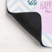 Elegant persoonlijk Happy Pasen | Mousepad Muismat (Hoek)